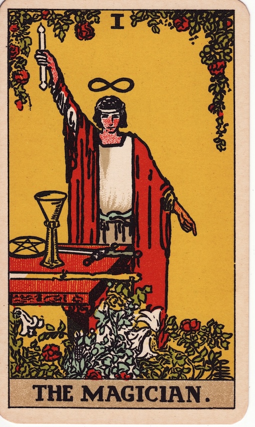 The Magician tarot card
