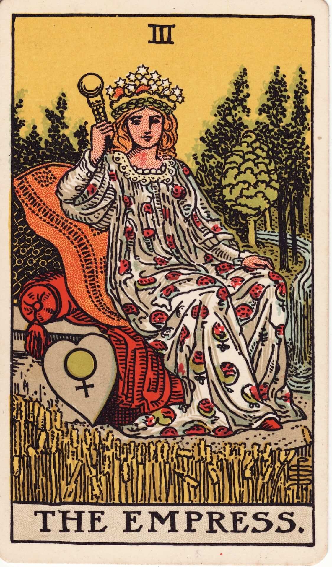 The Empress tarot card