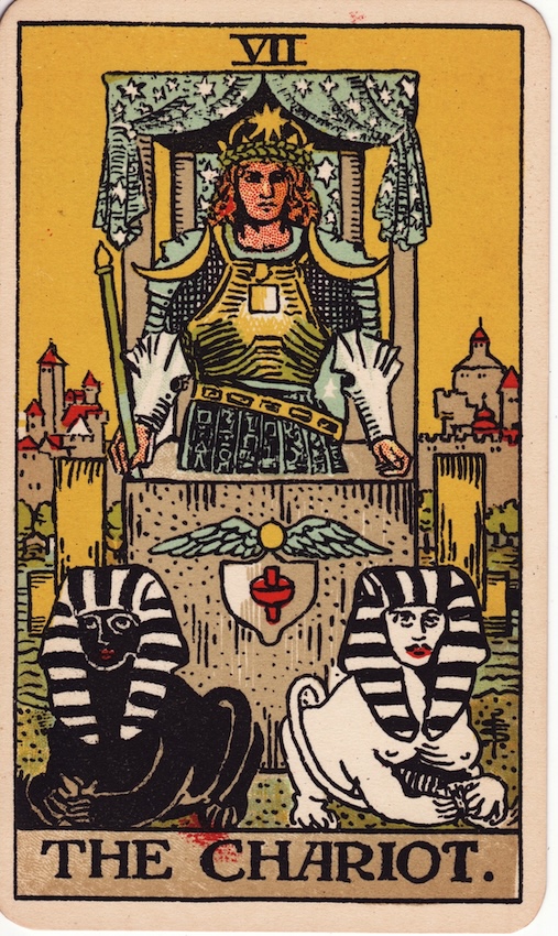 The Chariot tarot card