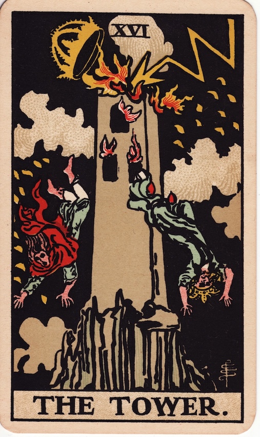 The Tower tarot card